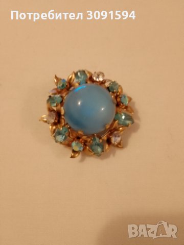 Винтидж съветска брошка Бронз, снимка 4 - Други - 44052297