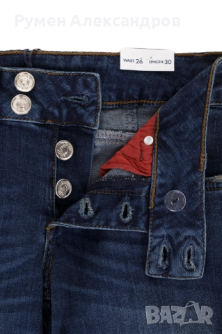 Тъмно сини дънки LIU-JO за момиче с р-р W25 = XS, снимка 4 - Дънки - 52110156