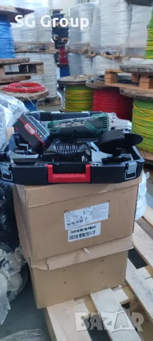 Aкумулаторен ъглошлайф флекс Parkside X 20V + батерия и зарядно, снимка 5 - Винтоверти - 48062747