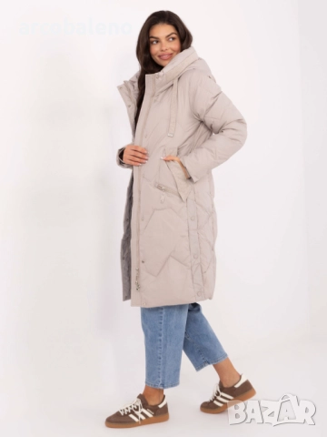 Дамско дълго зимно яке, 3цвята , снимка 12 - Якета - 52268880