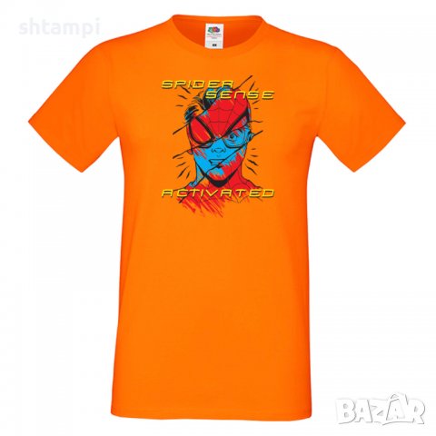 Мъжка тениска Spider Sense Activated Игра,Изненада,Подарък,Празник,Повод, снимка 18 - Тениски - 37246930
