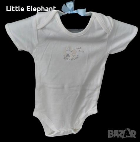 Боди с къс ръкав за 12-18 мес мом,"Special delivery,Max and Mille",Англия/ново