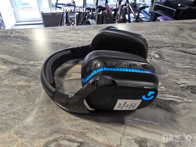Геймърски слушалки Logitech G935, снимка 3 - Слушалки за компютър - 53455033