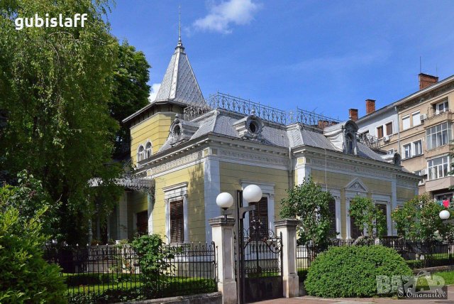 Стара картина, Семизовата къща-Русе, 1980-те, снимка 3 - Картини - 27823608