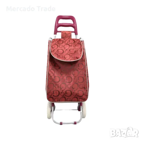 Пазарска количка Mercado Trade, 13-40 , Текстил, Различни цветове , снимка 2 - Куфари - 48369993