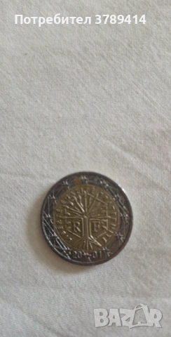 Продавам монета от 2euro 2001 със отличителните белези, снимка 2 - Други услуги - 53266344
