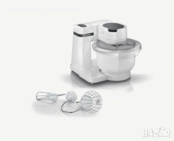 Bosch кухненски робот Серия 2 MUM 700 W Бяло, бял, снимка 2 - Кухненски роботи - 52404029