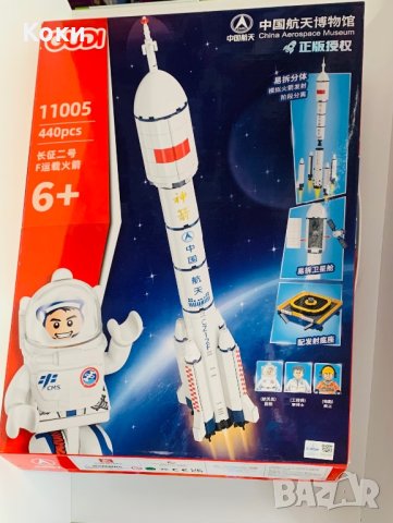 Лего конструктор⭐️GUDI⭐️China AeroSpace Museum 🚀 440 части, снимка 2 - Конструктори - 43286269