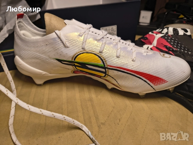 Футболни обувки Puma Ultra 5 Ultimate Senna FG 41номер, снимка 10 - Футбол - 52226876