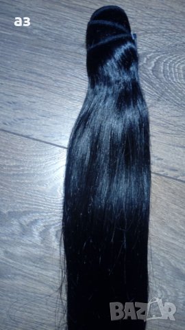 Естествена коса дълга  55 ,60,70см., снимка 5 - Аксесоари за коса - 26412106