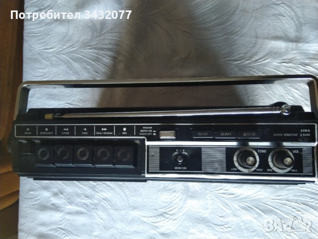 Радио касетофон Аива, снимка 2 - Радиокасетофони, транзистори - 52425361