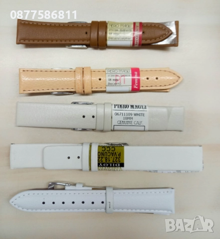 НОВА ЛУКСОЗНА ЗЕЛЕНА КАИШКА ЗА ЧАСОВНИК ОТ ЕСТЕСТВЕНА КОЖА.ЗЕЛЕНИ КАИШКИ ЗА ЧАСОВНИЦИ ZELENA KAISHKA, снимка 12 - Каишки за часовници - 51612159