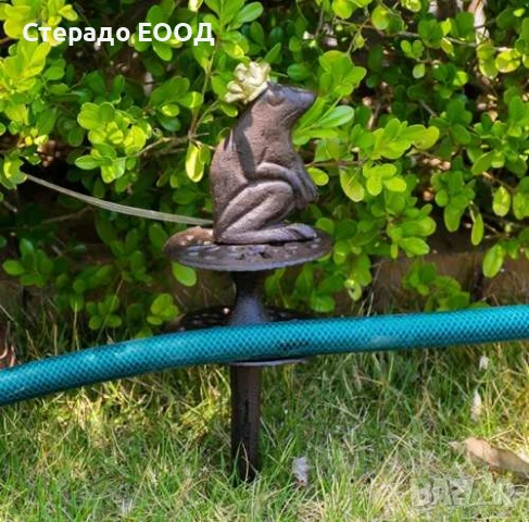 ЧУГУНЕН ВОДАЧ ЗА МАРКУЧ - ЖАБА С КОРОНА, снимка 3 - Напояване - 50702073