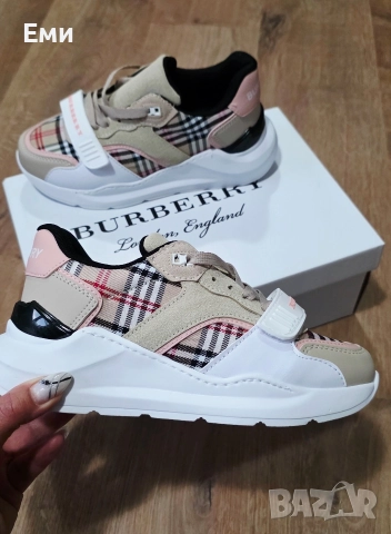 Burberry сникърси дамски обувки нови модели , снимка 3 - Маратонки - 52577504