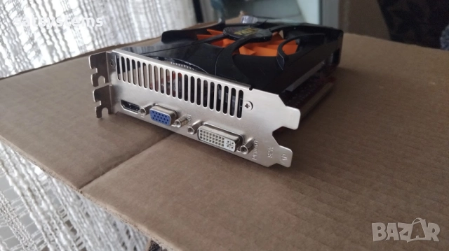 Видео карта NVidia GeForce Palit GTX460 v2 HDMI 1024MB GDDR5 192bit PCI-E, снимка 3 - Видеокарти - 51649367