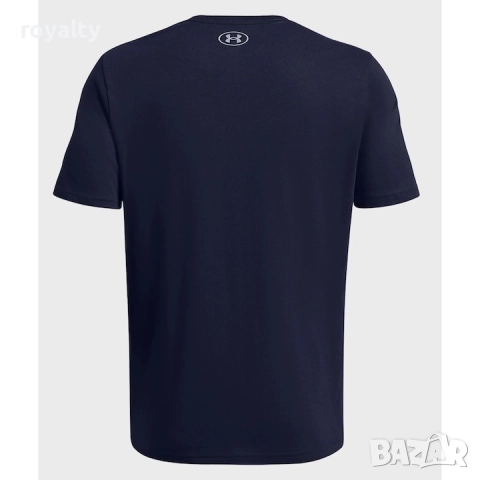 Under Armour Оригинална Мъжка Тениска Boxed Sports, Тъмносин, S, L, XL, снимка 2 - Тениски - 52689836