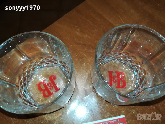 j&b 2бр чаши за уиски 2311212010, снимка 4 - Колекции - 34905870