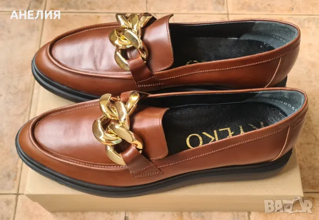 Дамски кожени обувки Ryłko, снимка 2 - Дамски елегантни обувки - 50397307