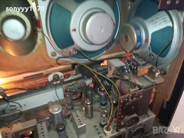 ANTIQUE STEREO TUBE RECEIVER AUTOMATIC 2601241446, снимка 3 - Ресийвъри, усилватели, смесителни пултове - 43986383