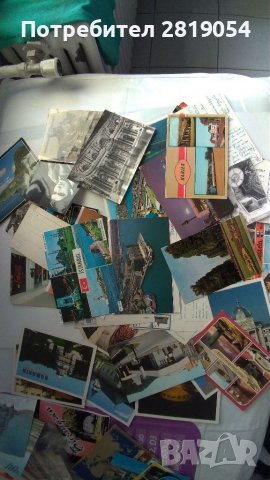 70 броя международни чужди пощенски картички някой от тях са пътували с марки и надписани , снимка 9 - Филателия - 40032924