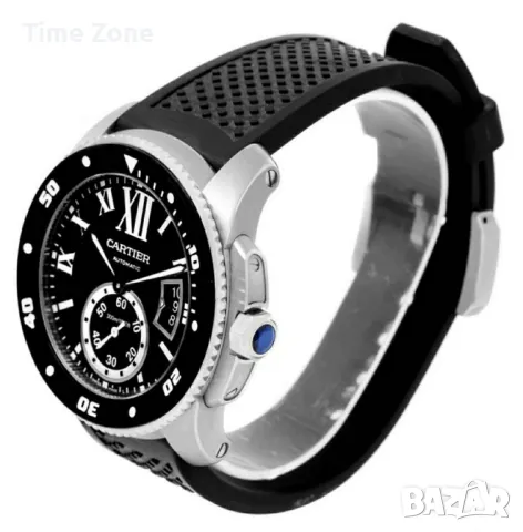 Cartier Calibre De Cartier Diver 42mm Steel Black Dial Automatic, снимка 5 - Мъжки - 47989734