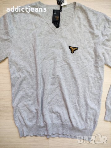 Мъжки пуловер Le Breve размер XXL, снимка 2 - Пуловери - 43447575