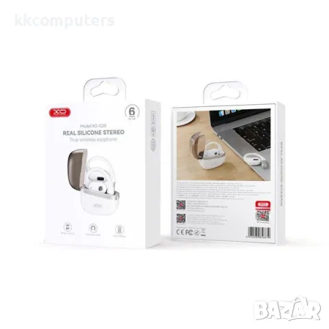 Bluetooth Handsfree Wireless XO-G25 /Бял/ Баркод : 2403713, снимка 4 - Безжични слушалки - 47790420
