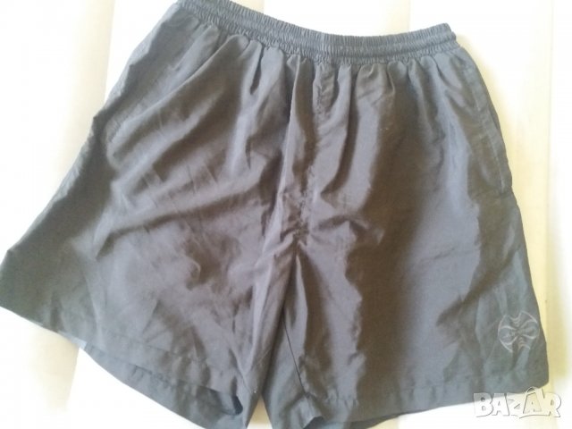 Мъжки къси спортни гащета Jumper черни с емблема, снимка 2 - Спортни дрехи, екипи - 32972668