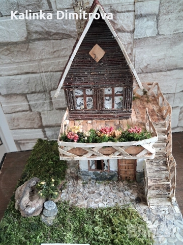 Макети на къщи-ръчна изработка., снимка 11 - Декорация за дома - 52870976