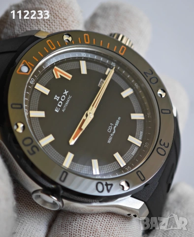 ЦЕНА САМО ЗА ДНЕС 4.02.2026 Edox Class-1 Chronoffshore 80099 3O NINO, снимка 4 - Мъжки - 53351648