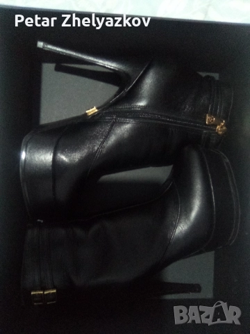 Елегантни дамски боти с платформа., снимка 3 - Дамски боти - 52580924