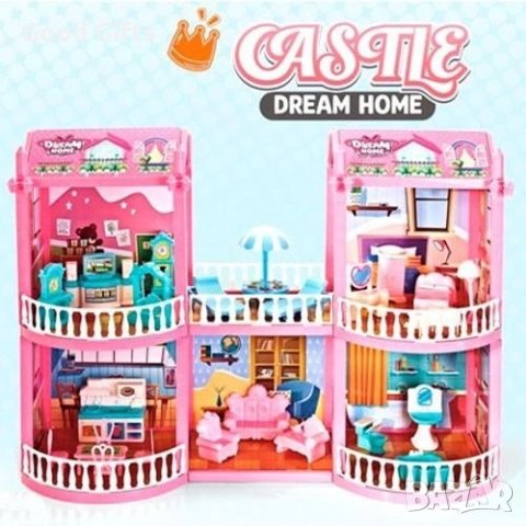 Къща за кукли Барби вила Villa Series Beach House, 129 части, снимка 2 - Кукли - 42972726