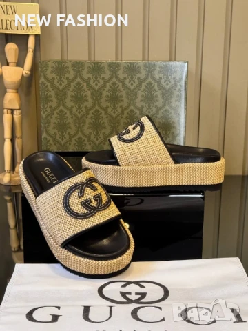 Дамски Чехли ✨36-41✨ GUCCI , снимка 1