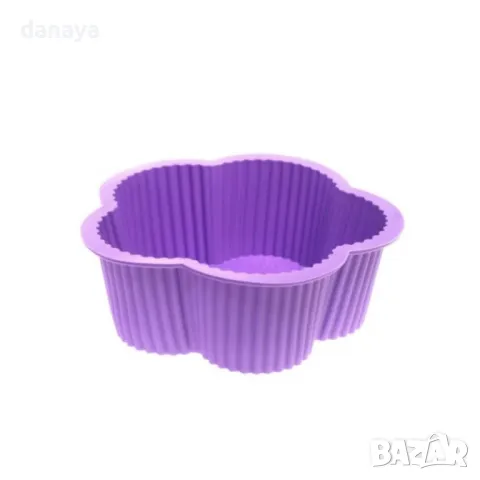 5605 Силиконова форма за кекс Маргаритка, 20 см, снимка 4 - Форми - 48602323