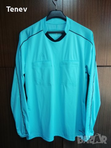 Adidas Referee 2016 оригинална съдийска реферска тениска фланелка дълъг ръкав размер М