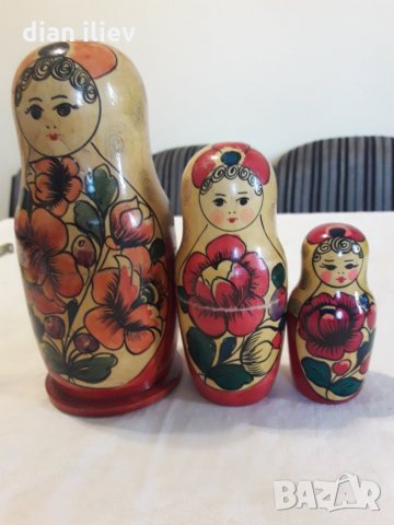 Стари руски матрьошки, снимка 8 - Колекции - 27389566