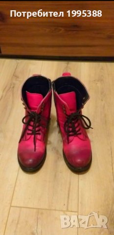Боти естествена кожа , снимка 2 - Дамски боти - 38225965
