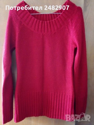 Дамски пуловер - плетиво, снимка 3 - Блузи с дълъг ръкав и пуловери - 43069241