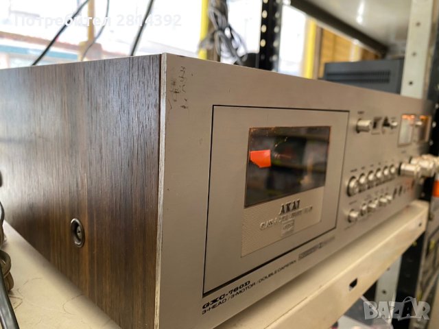 Дек Akai GXC-760D Като нов 3-глави 2 мотора, сервизиран, с нови ремъци и тонролки, снимка 4 - Декове - 33786338