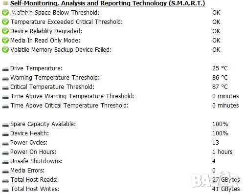512 GB SKHynix PVC10 Nvme SSD PCIe Gen4 x4 m.2 2242, снимка 3 - Твърди дискове - 52686473