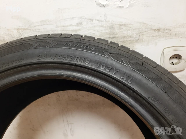 1 бр. 245/45/19 Sailun / лятна гума, снимка 4 - Гуми и джанти - 51219013