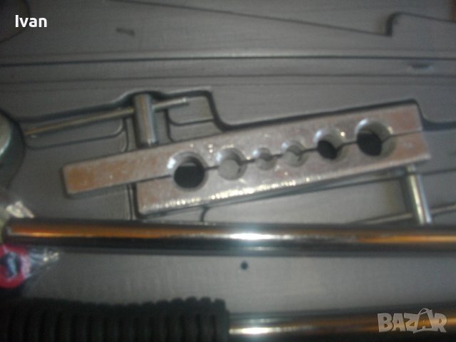 Нов Ремонтен Комплект Чешмеджийски Водопроводен-Тръбогиб 8-16мм/Конусна Дъска Нарезна/Шабър/Тръборез, снимка 6 - Други инструменти - 43396470