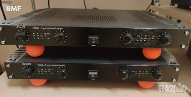 Нов усилвател / стъпало Apart Biamp Champ 4 (2 броя), снимка 2 - Ресийвъри, усилватели, смесителни пултове - 49696418
