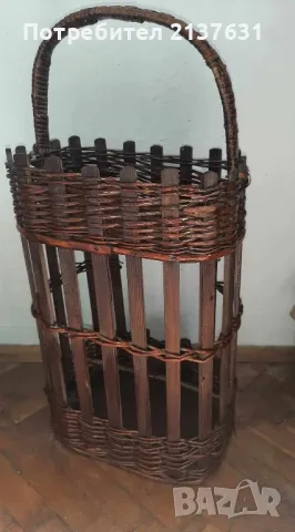 НОВА ! ПЛЕТЕНА ЕТАЖЕРКА за ДОМА, снимка 2 - Етажерки - 48446985