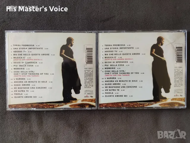 Eros Ramazotti CD, снимка 2 - CD дискове - 48241044