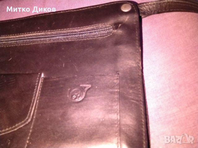 Чанта за ръка от Соца-Български пощи естествена кожа, снимка 2 - Чанти - 27095130