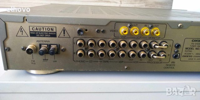 Ресивър Onkyo R-100, снимка 10 - Ресийвъри, усилватели, смесителни пултове - 42985530