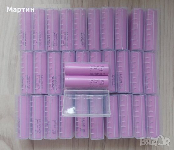 Батерия 18650 Samsung 3500mah 10A литиево йонна - НОВА, снимка 3 - Друга електроника - 43982340