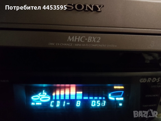 SONY MHC-BX2, снимка 2 - Аудиосистеми - 52171321