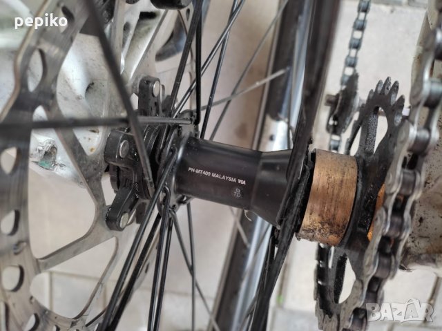 Продавам колела внос от Германия алуминиев велосипед за по едри хора SHERIFF 29 цола, снимка 14 - Велосипеди - 35626418